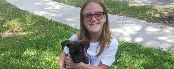 PUPPY EMBER IS ADOPTED